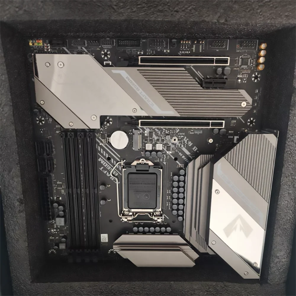 Nuovo Originale Per Computer Desktop Maxsun M-Atx Scheda Madre Intel B560 Ddr4 Intel 10/11 Generazione Core (Lga1200) Ms-Icraft B560M