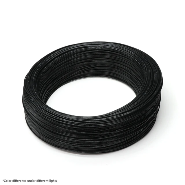 5/10M UL1332 PTFE Wire FEP Plastic Insulated High Temperature Electron Cable For 3D Printer 28/26/24/22/20/18/16/14/13/12/10AWG black