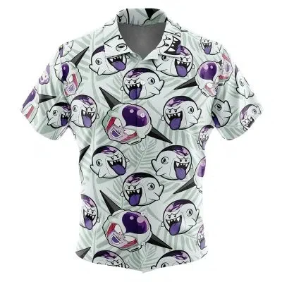 Eevee Face Pokemon Button Up Hawaiian ShirtMen's Japanese Casual Shirt Summer Parent-child Wear 6