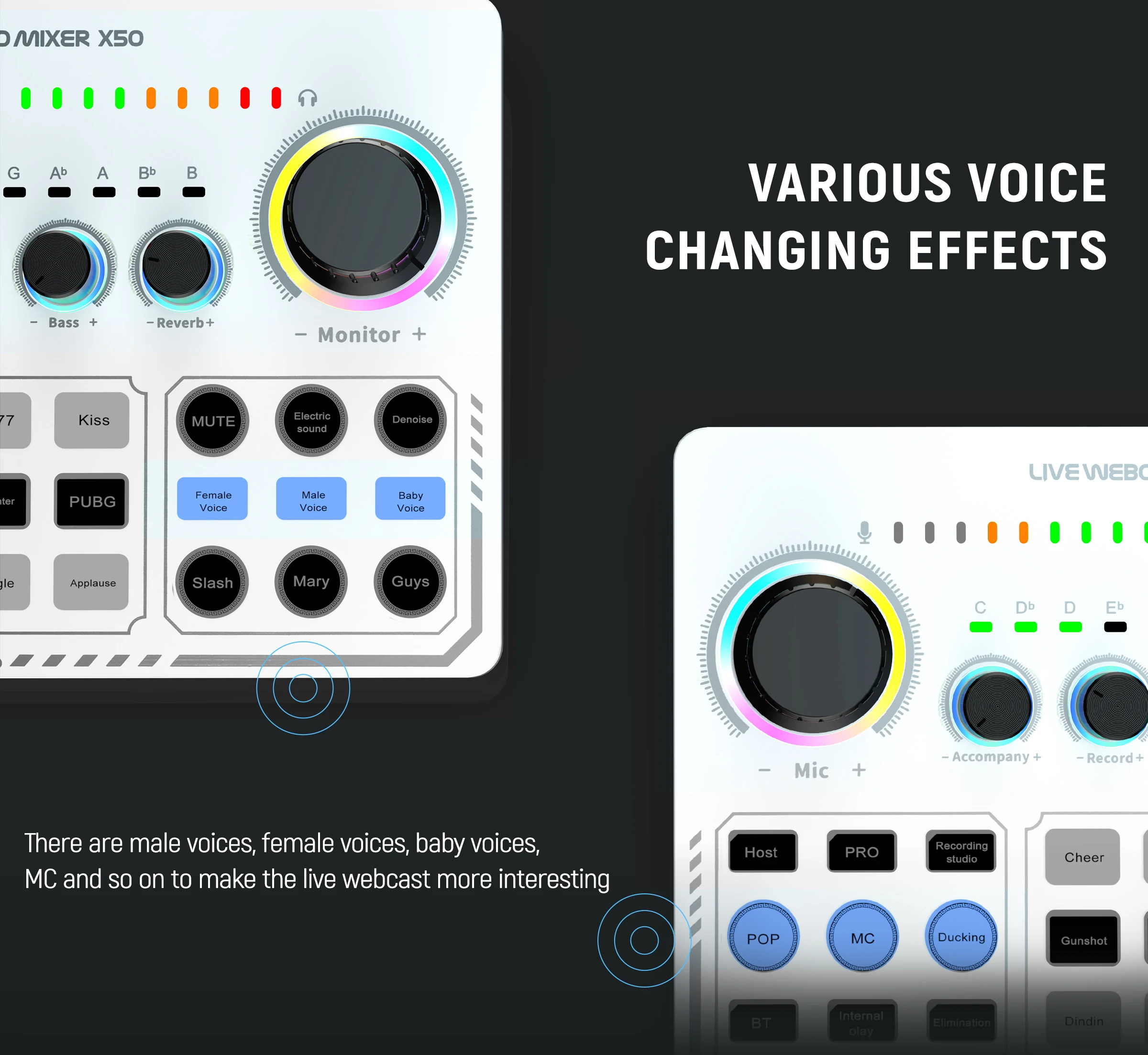 Generic Carte Son Studio USB, Bluetooth - Mini table de mixage sonore à  prix pas cher