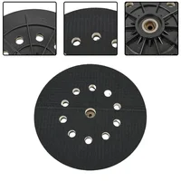 1pcs 215mm Backup 6mm Thread 10 Hole Drywall Sander Hook And Loop Wall Grinding Polishing Plate Sanding Disk Power Tools 1