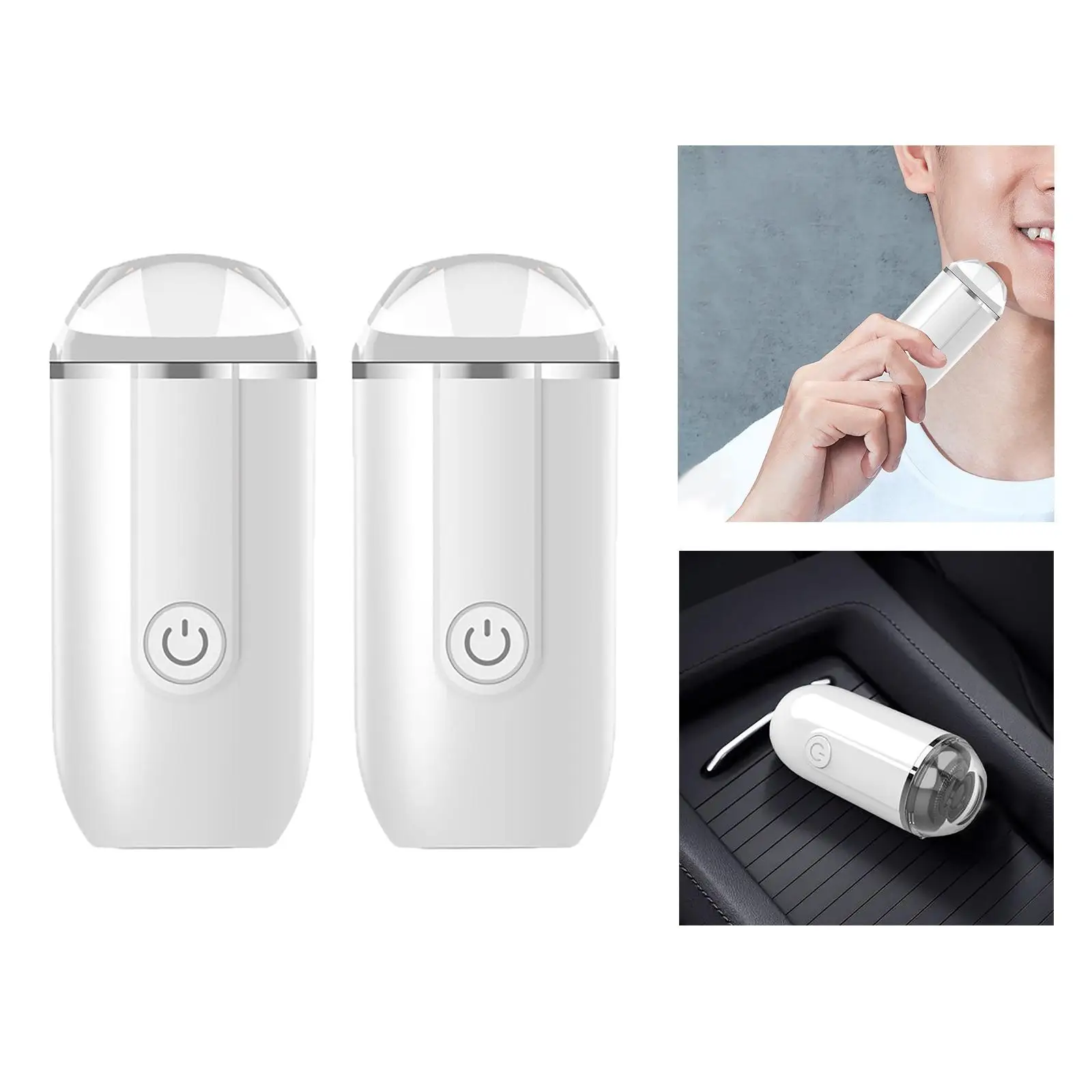 Travel Electric Washable USB Charging Wet Dry Use Facial Trimmer for Men