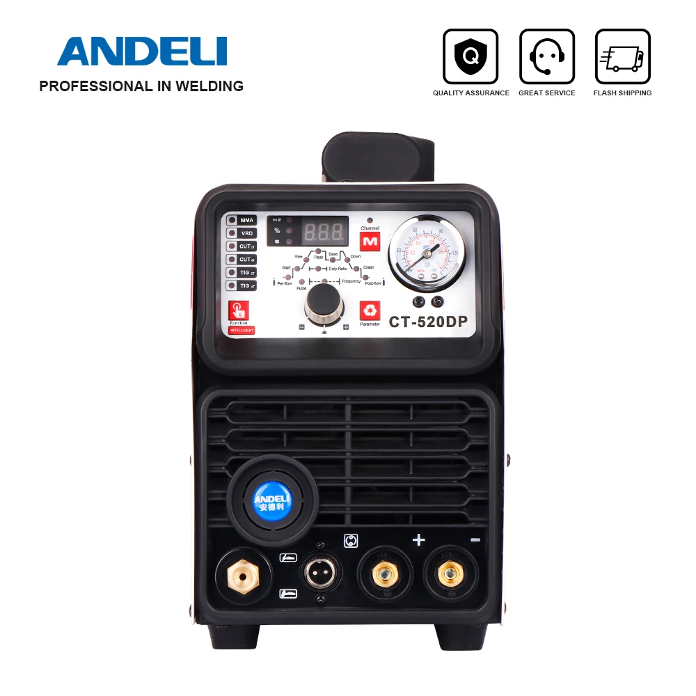 ANDELISmartPortableSinglePhaseWeldingMachineCT520DP3in1