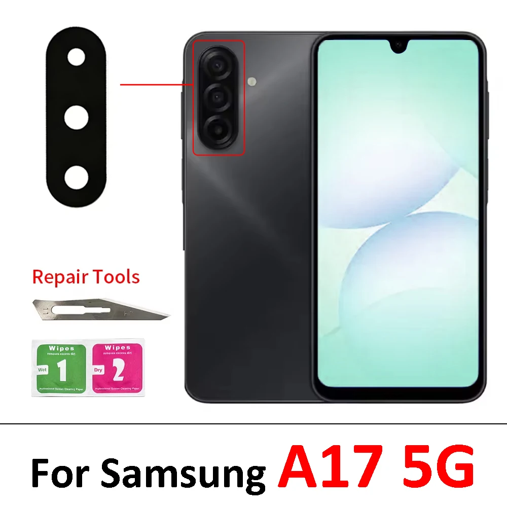 Premium Rear Camera Glass Lens with Adhesive