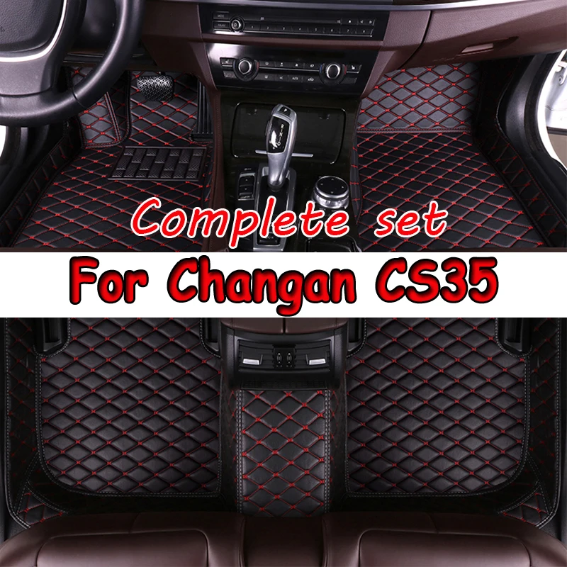 

Автомобильные коврики для Changan CS35 CS 35 Plus 2023 2022 2021 2020 2019 2018, водонепроницаемые коврики, коврики, автомобильная накладка на ногу, автомобильная накладка