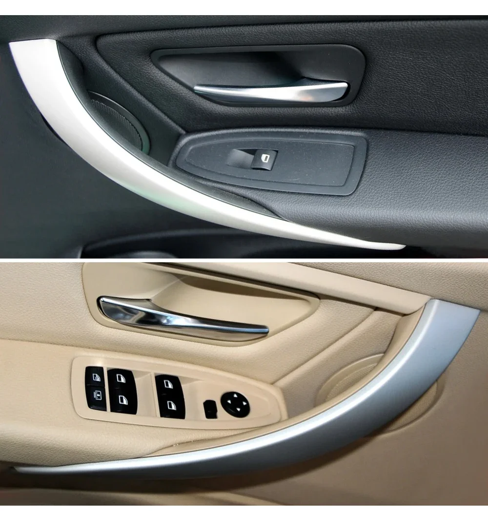 Auto Innen griff schwarz vorne hinten links rechts Innen türgriffe Tür verkleidung Zug verkleidung Abdeckung für BMW F30 F80 F31 F32 F34 F35 – Detail 7