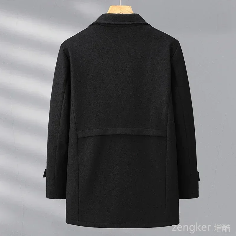 12XL long jacket autumn  winter men  plus size casual  suit jacket windbreaker 11XL 10XL 180kg coat men 3