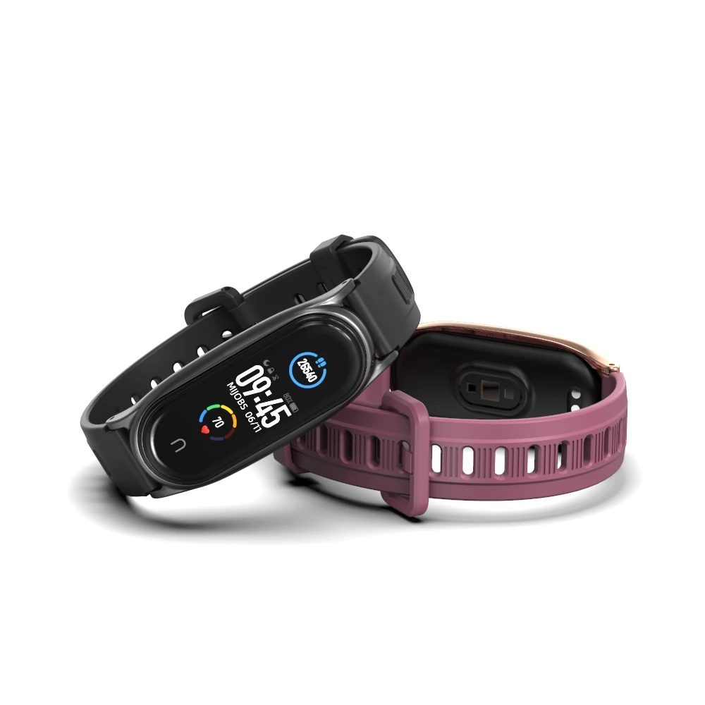 Silicone Strap for Mi Band - Versatile Wearable Wristband Accessory