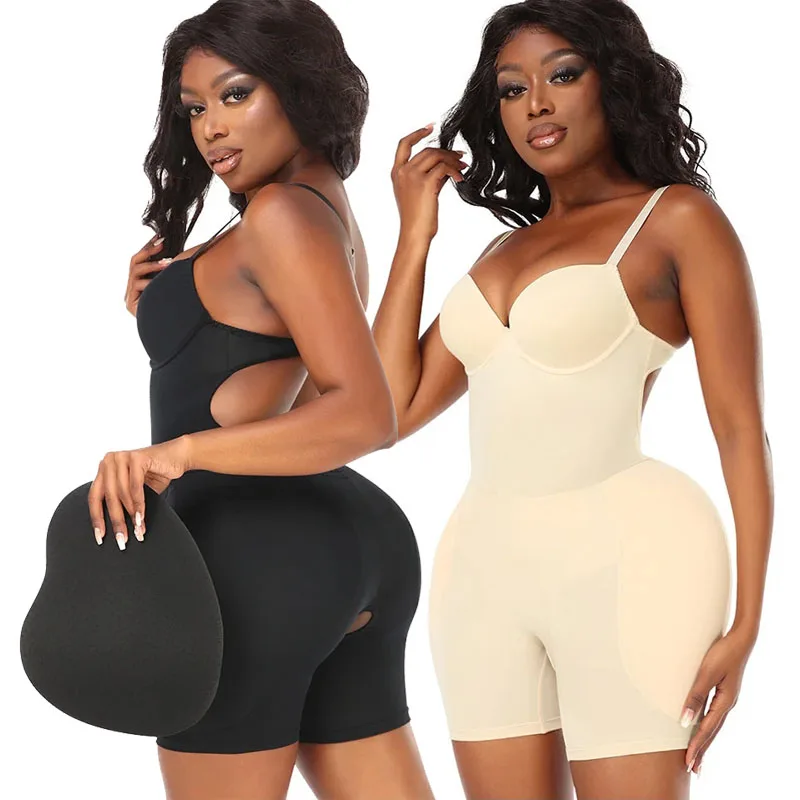 

Women's Seamless Shaper Bridal Girdle Hip Buttocks Pads Enhancer Underwear Sexy Tummy Control Bodysuit Shapewear Abdomen