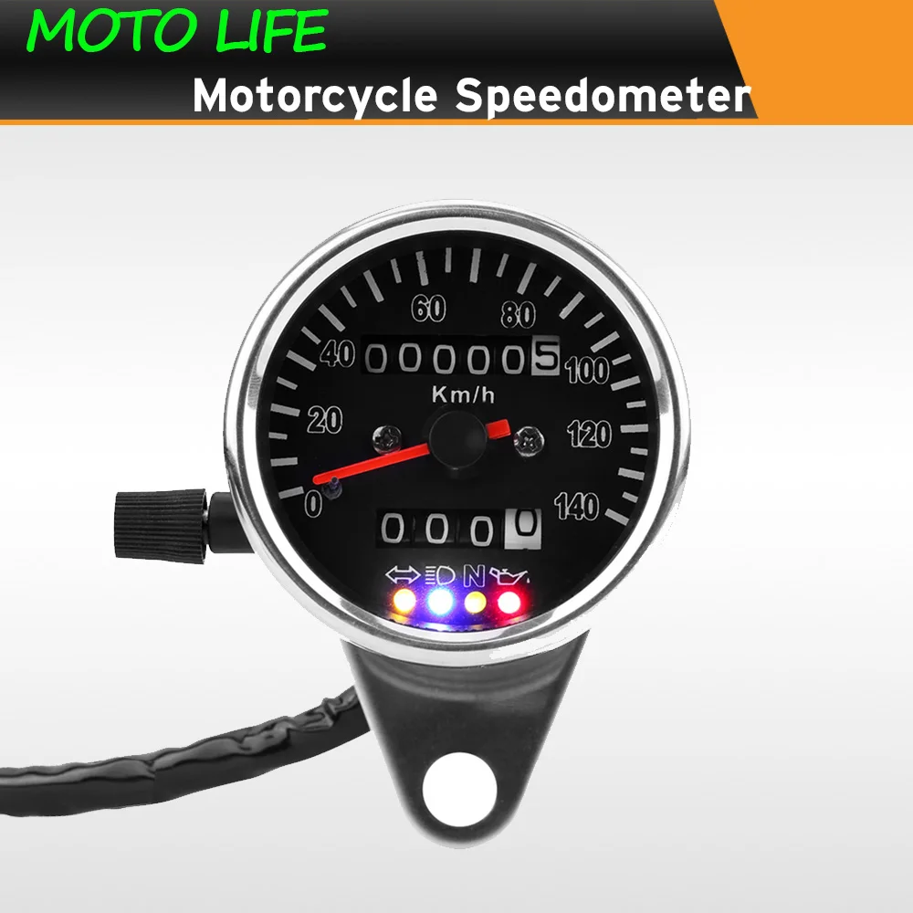 custom chopper speedometer