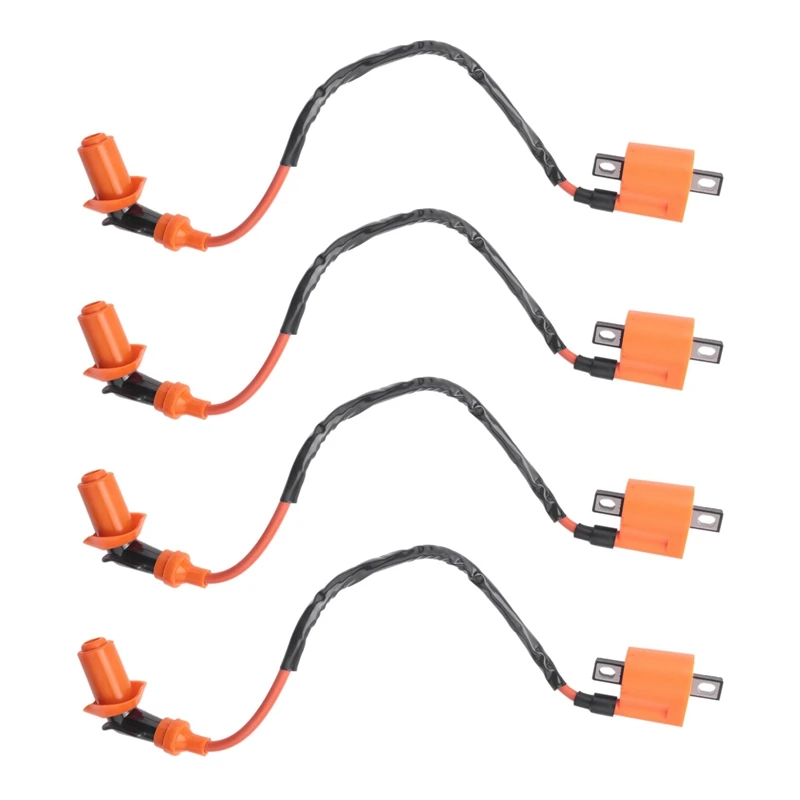 4X High Performance Ignition Coil For Yamaha 600 Yfm600 Raptor 660 Yfm660R