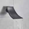 Chrome/Brushed Golden/Black Bathtub Faucet Waterfall Nozzle Faucet Replacement Piece Bath Basin Faucet Single Water-Tap New Hot 4