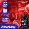 NAD+ Supplements, Supplements with Quercetin + Resveratrol - Supports Cell Health, Muscle, Brain, Vision and Heart Health