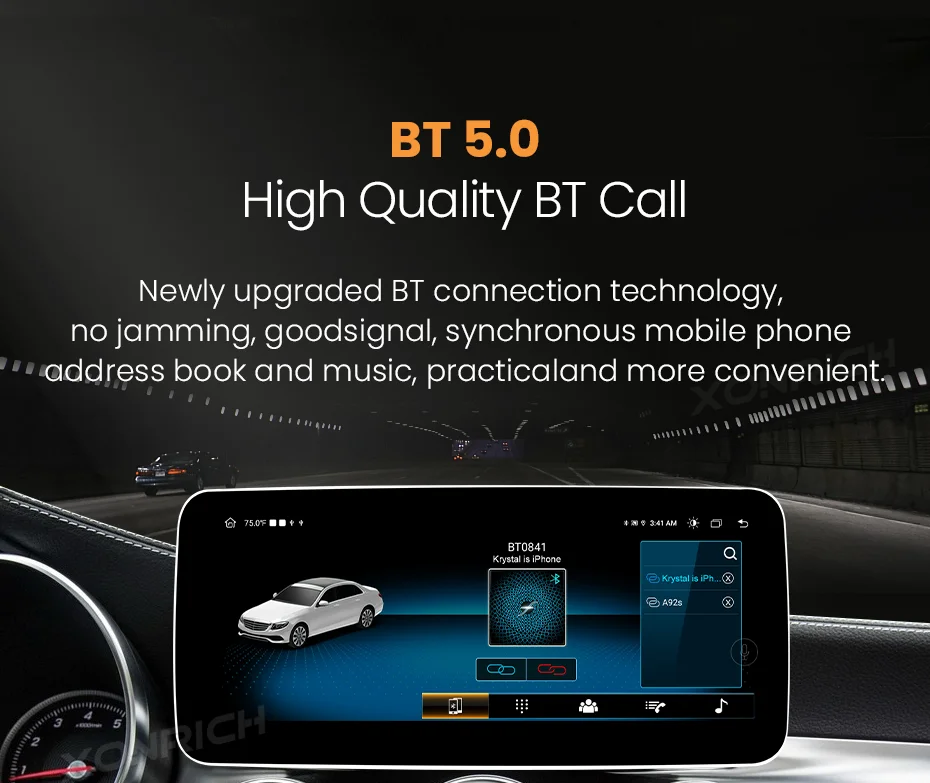 Android 14 Auto-Multimedia-Player für Mercedes E-Klasse W212 2009-2016 Kabelloses CarPlay Android Auto GPS DSP 8-Kern-Stereo 4G WLAN – Detail 16