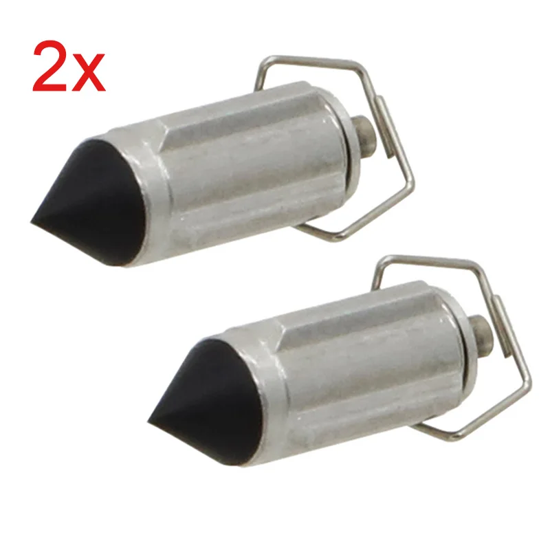 2X Carburetor Valve Needles Repair Part 1062-814-2101 For Honda Cr250 Kawasaki Kdx Kl Suzuki Yamaha Wr Yz Keihin Pwk Carb