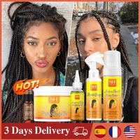 Hot 24 Hour Hold Braid Gel Frizz Control Fixative Oil Cornrow Mousse For Black Women Natural Locks And Twist Hair Styling Wax 1