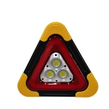 

Three Beads USB Solar Charging Triangle Emergency Warning Light Car Accident Indication Flash Warning Light