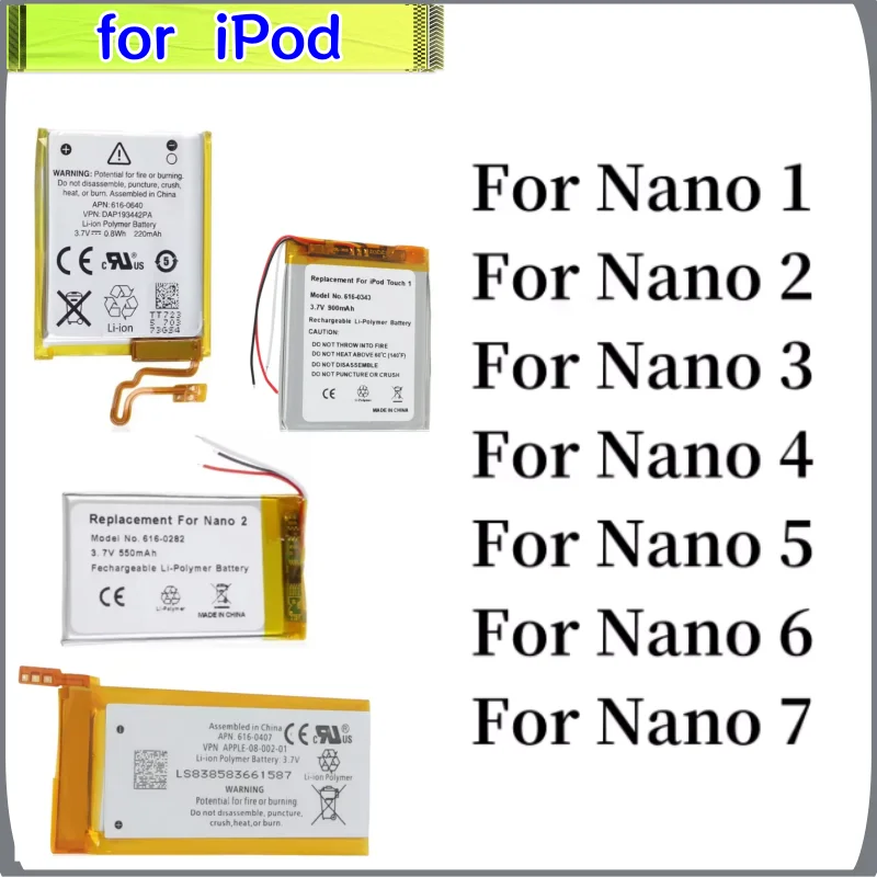 High-Quality Replacement Battery for iPod Nano with Free Tools Included