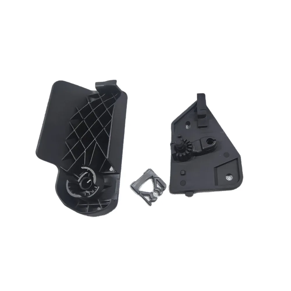 7L0823633H 자동차 후드 릴리스 핸들 브래킷 베이스 Q7 2007-2015 Touareg 2004-2010 용 검정색 플라스틱 내부 부품