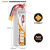 70C 3S-11.4V 4S-15.2V 6S-22.8V GNB 4000mAh 4500mAh HV Lipo Battery For FPV Drone RC Quadcopter Helicopter Car Boat UAV XT60/XT90 2