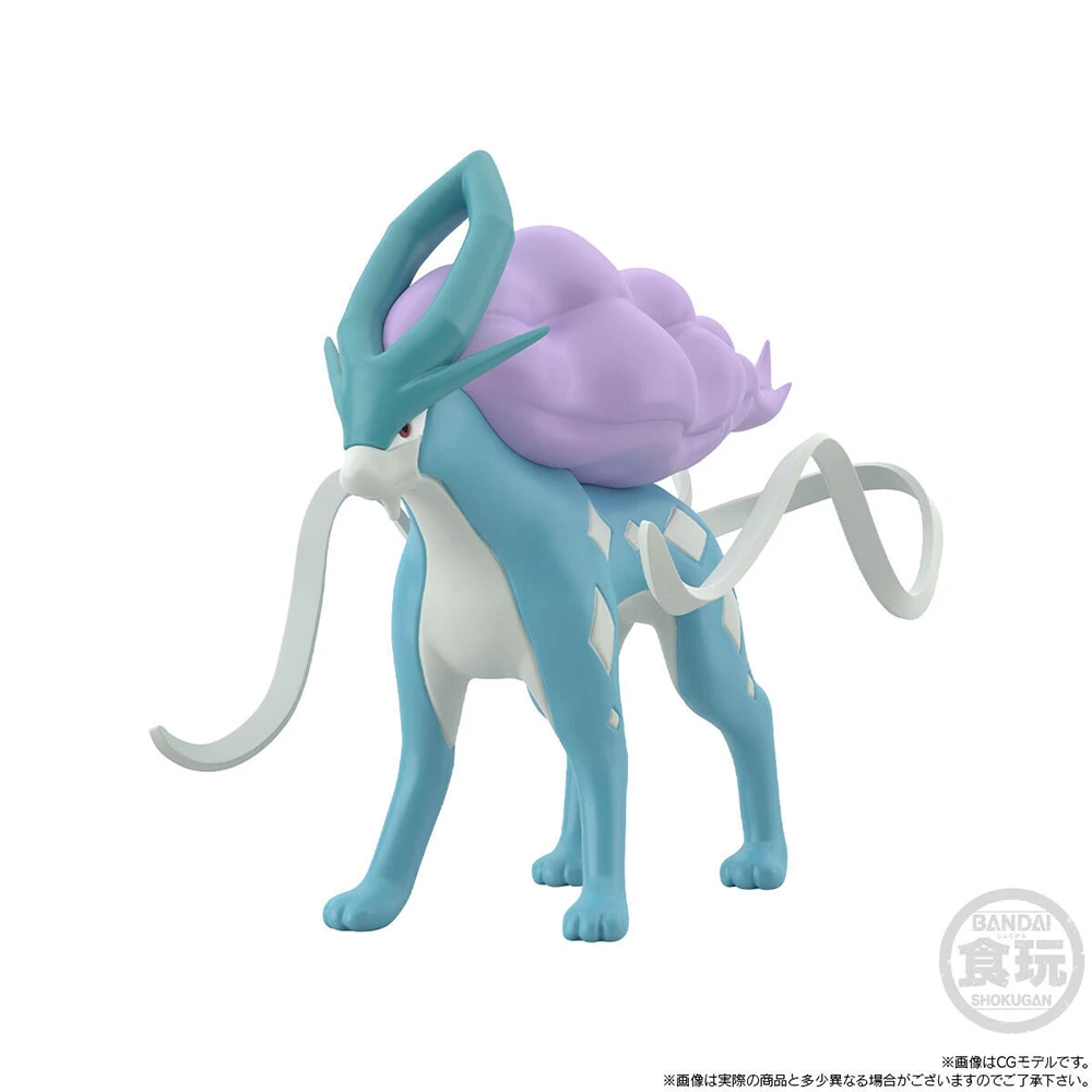 BANDAI POKEMON SCALE WORLD Johto edition Raikou Entei Suicune 1/20 Figure