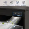 Cabinet, Kitchen Trash Can Cabinet w/Negative ion and deodorizing Function, Dog Proof 20 Gallon Garbage Can Cabinet for Kitchen, 4