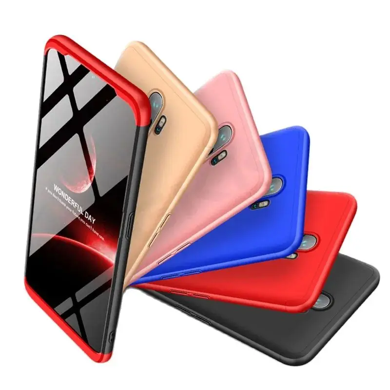 Shockproof Armor Matte Case For OPPO A5 2020 A11X Case Ultra-thin 3 in 1 Plastic