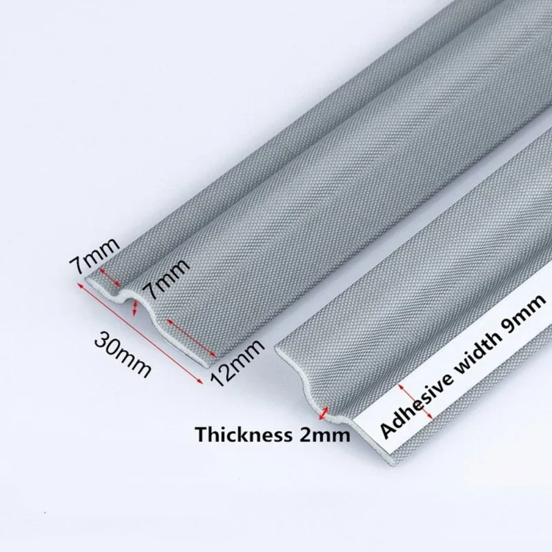 40m Windows Soundproof Sealing Strip Self Adhesive Acoustic Foam Sliding Door Windows Sealing Strip Weather Stripping Gap Tape