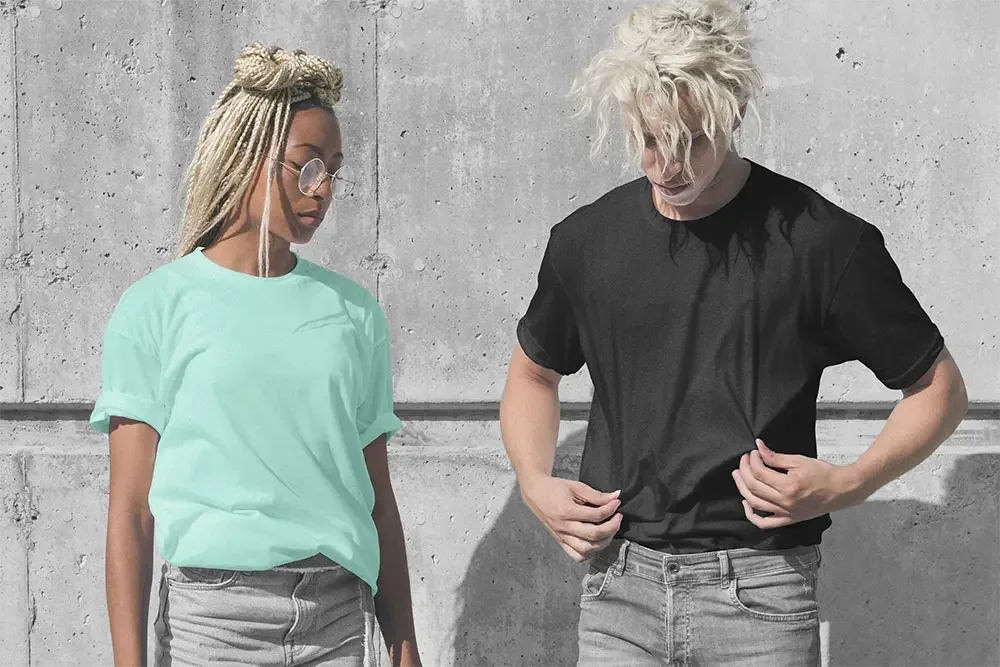 T'm Fine Print T-Shirt 100% Cotton Summer Tees For Men Women Oversize Casual Tops