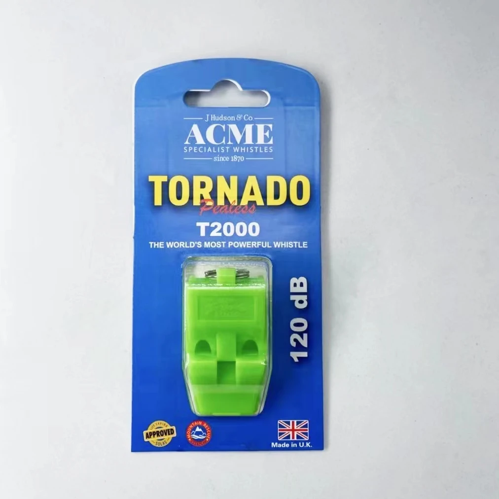 Survival Whistle Valor Tornado Non-Nuclear Referee Emergency Rescue Life Saving