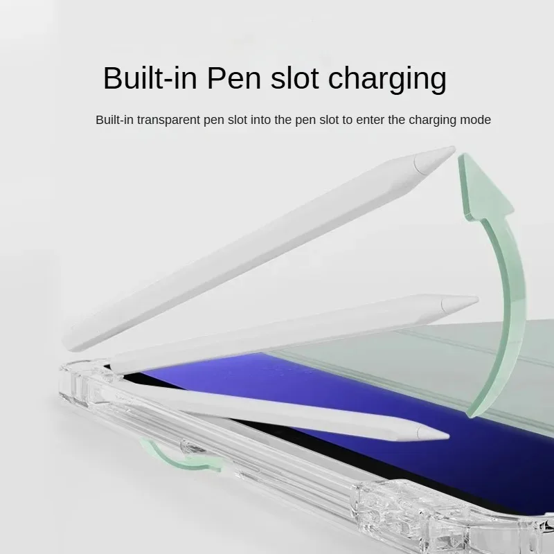 Magnetic Folding Tablet Stand Cover with Pencil Holder