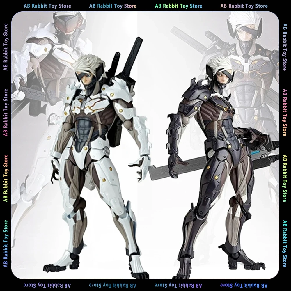 

Kaiyodo The Ocedo Yamaguchi Figures 140 EX Raiden Thunder Metal Gear Rising Revengeance Anime Figure Action Figurine Models Toys