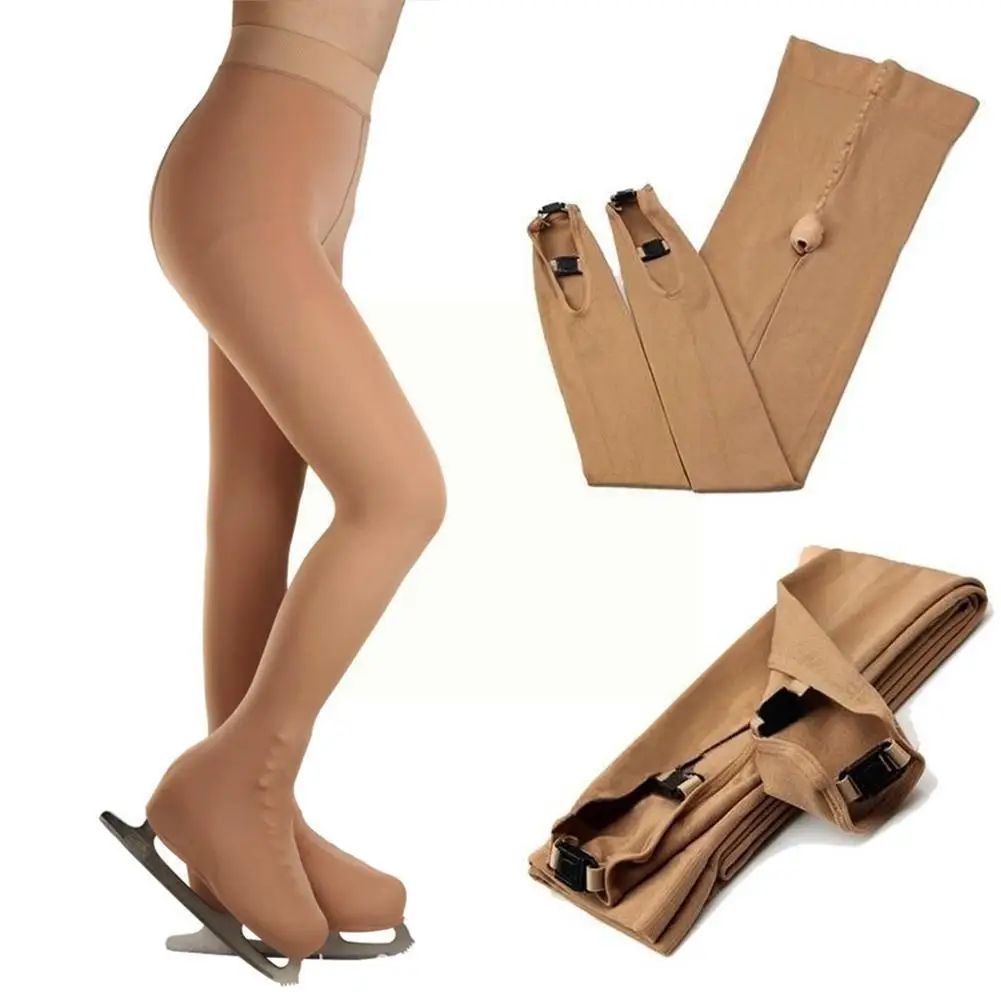 Новинка 2021 колготки для фигурного катания мягкая обувь носки ног с плотной