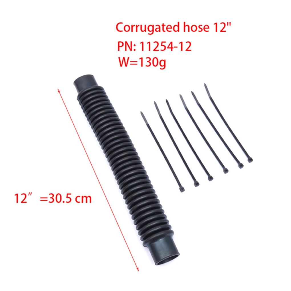 Scuba Diving Corrugated Exhaust Hose Pipe Equipment Connector 16inch round 6
