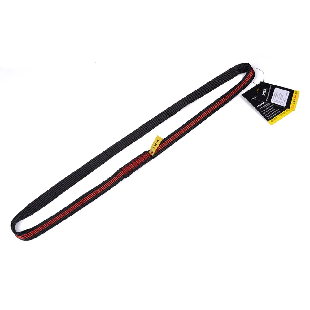 1Pcs Climbing Sling Climbing Sling Belt 22KN Polyester Webbing Strap Sling Bearing Cord Rock Climbing Tree Arborist Mountaineering Equipment