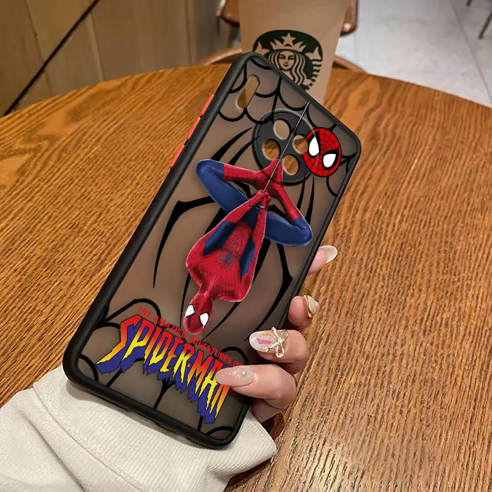 thumbnail image 1 of Funda mate para Huawei Y6P P50 P40 P30 P20 MATE 40 30 20 PRO PLUS Y7P Y8P Y9 Funda Coque Capa Shell Marvel Spider-Man Combo, 1 of 5