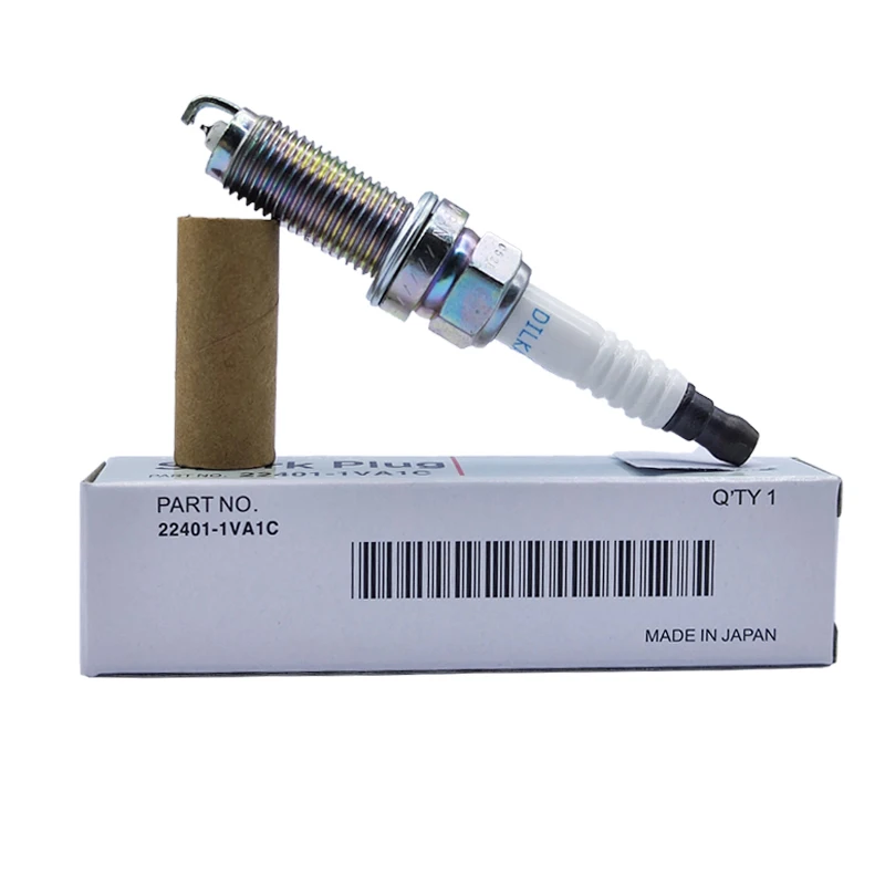4/10PCS Dual Iridium Spark Plug For Nissan Rogue 2.0L X-TRAIL QASHQAI 22401-1VA1C DILKAR7D11H