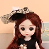 Mini 16cm BJd Doll 13 Movable Joint Girl Doll 3D Big Eyes 1/12 Fashion Princess Doll DIY Dress Up Toy Doll With Clothes Gift 5