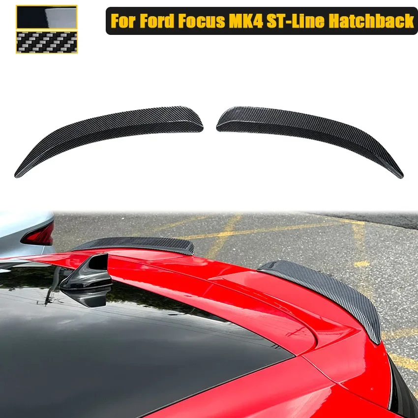 Estensione Posteriore Per Ford Focus Mk4 St-Line Hatchback 2019 2020 2021 2022 Top Spoiler Roof Small Tail Wing Accessori Per Auto
