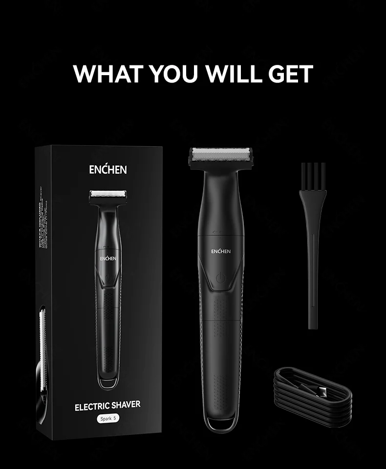 ENCHEN Spark 5 Waterproof Electric Shaver and Body Trimmer description image 13