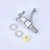 Bathroom Faucet Zinc Alloy Wash Basin Faucet Quick Open Single Cold Water Tap Cross Handle Toilet Corrosion Resistance Sink Tap 3