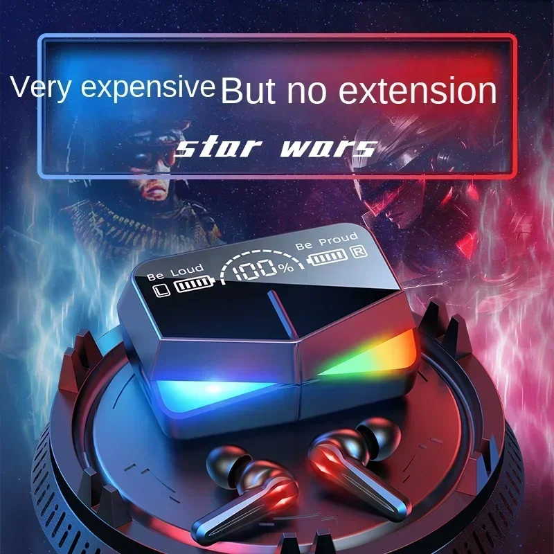 Original M28 Wireless Headphones Bluetooth 5.3 Earphones sport Earbuds Headset With Mic Charging box Headphones For smartphones 2