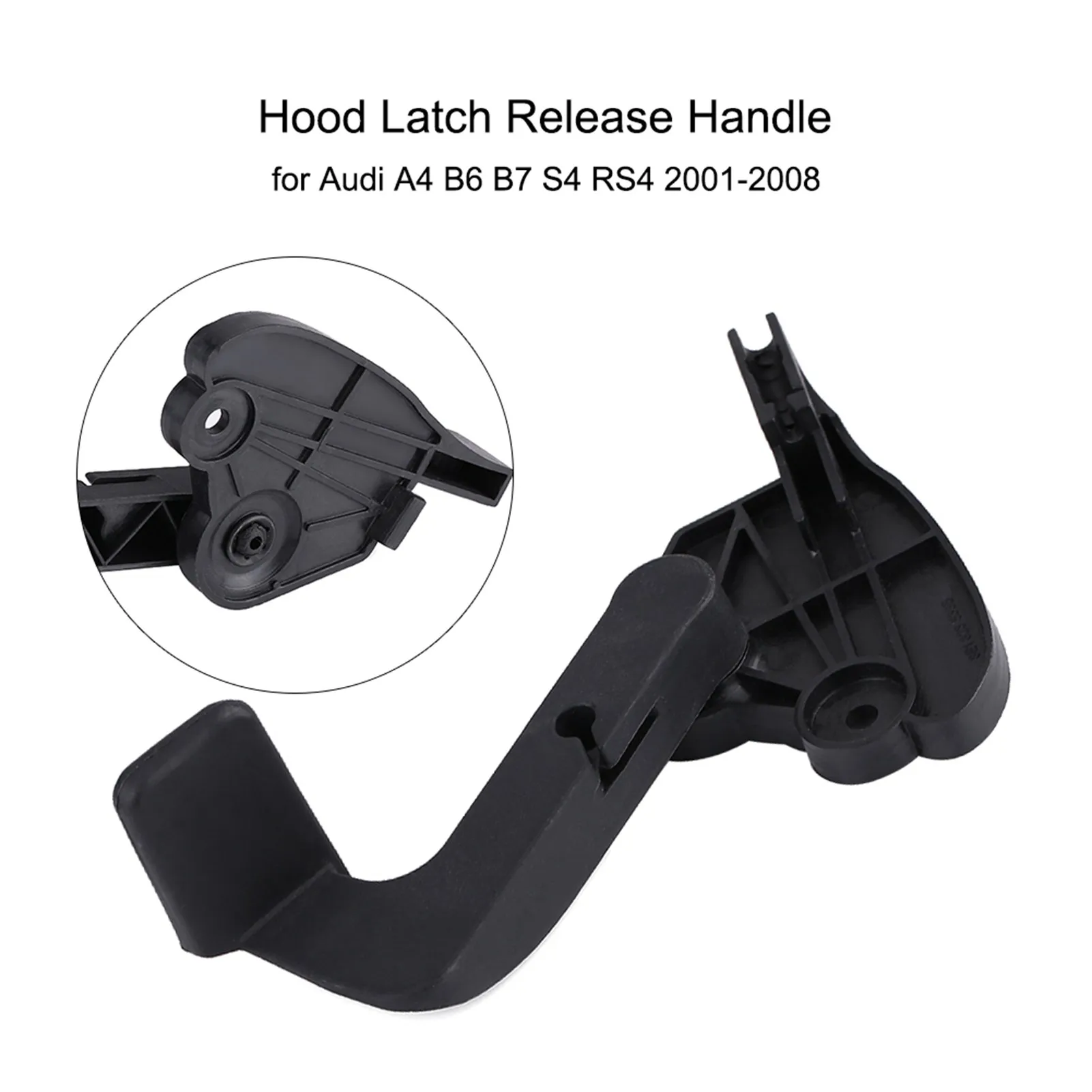 Car Hood Bonnet Release Lever Latch Handle Audi A4 B6 B7 S4 RS4 2001-2008 8E1 823 533 B car engine hood cover,car hood cowling cover