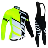 Spring Autumn Long Sleeve Cycling Jersey Set Breathable Bike Clothing Uniform MTB Bicycle Clothing Suits Maillot Ropa Ciclismo 1