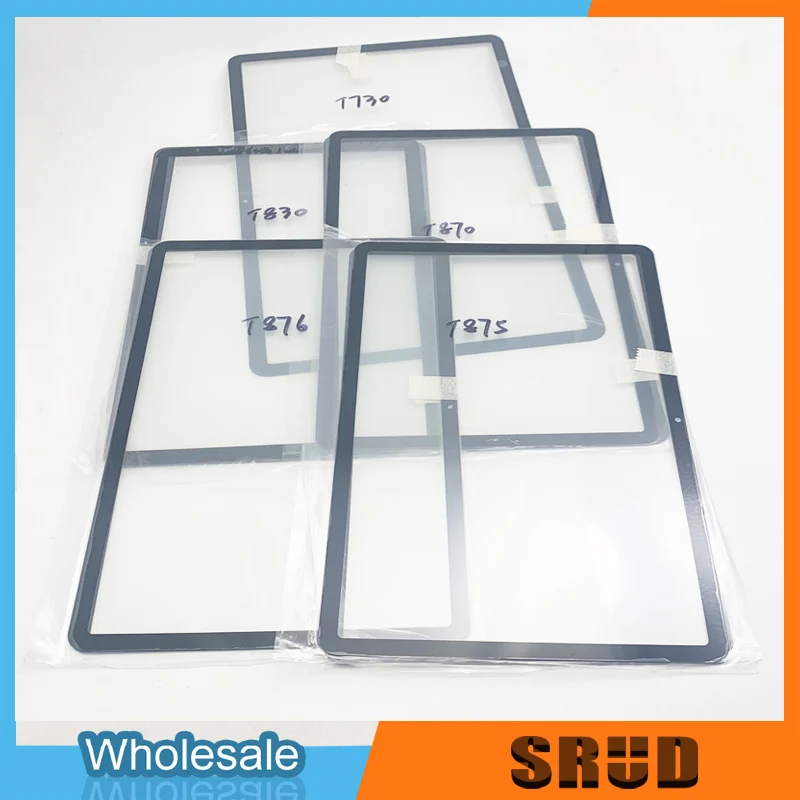 

Tablet LCD Touch Screen Front Outer Glass For Samsung Galaxy Tab S4 10.5 T830 S7 T870 T875 T876 With OCA Laminated Repair Glass