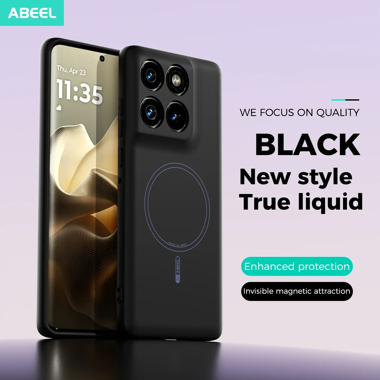 Official Soft Liquid Silicone Magnetic Phone Case in Handcrafted Design