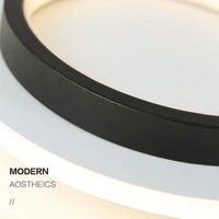 Moderne Simple LED décor plafonnier nordique luxe intérieur plafonnier salon allée chambre créatif métal plafonnier 5