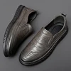 Golden Sapling Fashion Men's Loafers Leather Flats Classics Driving Shoes Platform Footwear Men Casual Formal Business Shoes 3