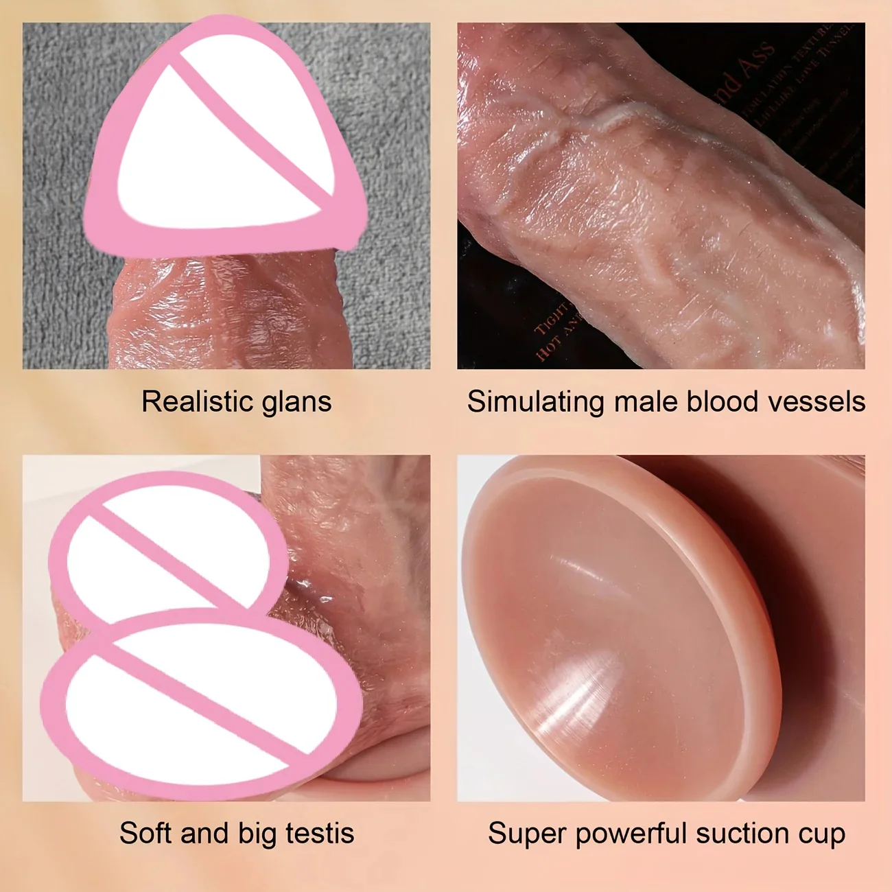 Waterproof Silicone Penis Adult Sex Toys Anal Vagina Masturbator Dildo Suction Cup Cock Gode Massager Super Realistic Dildo