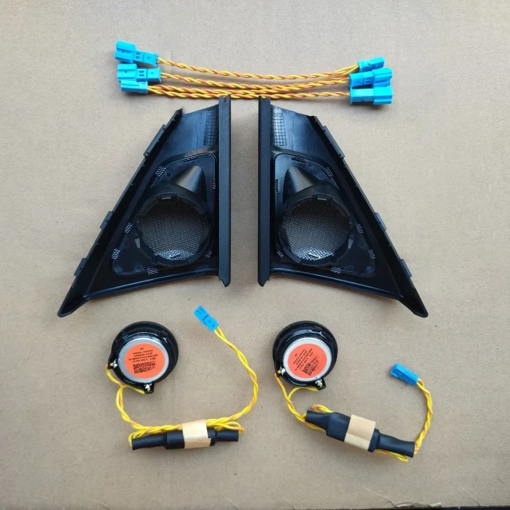 For Car BMW F10 F11 5 Series Front Door Harman Hi-Fi Sound Audio Head Treble Horn Tweeter Speskers Cover Accessories